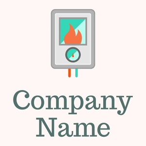 Water heater logo on a Snow background - Reinigung & Wartung
