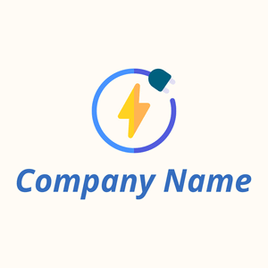 Electricity on a Floral White background - Empresa & Consultantes