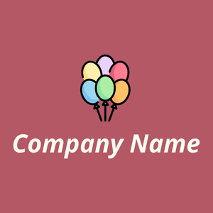 colored Balloons logo on a red background - Arte & Intrattenimento