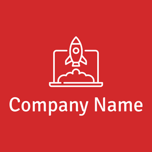 Rocket logo on a Persian Red background - Sommario