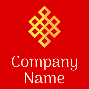 Buddha logo on a Red background - Religiosidade
