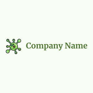 Viral logo on a Honeydew background - Hospital & Farmácia