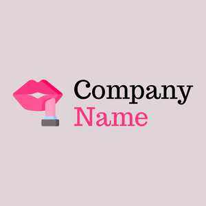 Lipstick logo on a Bon Jour background - Mode & Beauté