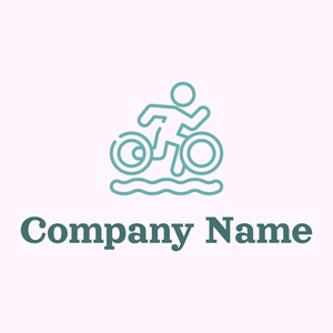 Triathlon logo on a Magnolia background - Comunidad & Sin fines de lucro