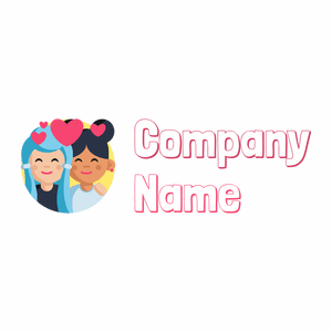 Newlyweds logo on a White background - Citas