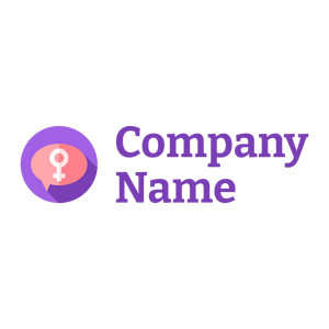 Speech bubble logo on a White background - Comunidad & Sin fines de lucro