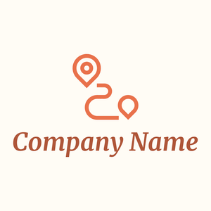 Delivery logo on a Floral White background - Auto & Voertuig