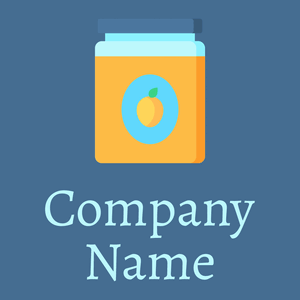 Jam logo on a Jelly Bean background - Alimentos & Bebidas