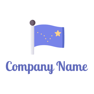 Alaska Flag on a White background - Community & No profit