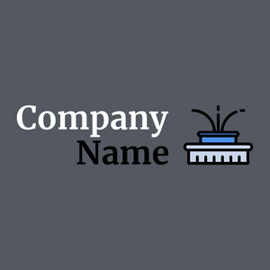 Fountain logo on a Bright Grey background - Arquitetura