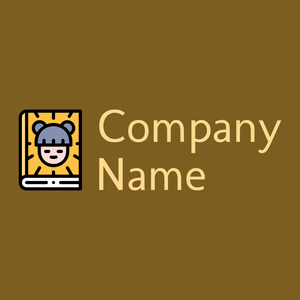 Manga logo on a Yukon Gold background - Entretenimento & Artes