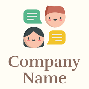 Apricot Chat on a Floral White background - Empresa & Consultantes