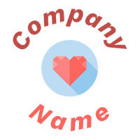 Heart logo on a White background - Rencontre