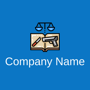 Law logo on a Denim background - Arte & Intrattenimento
