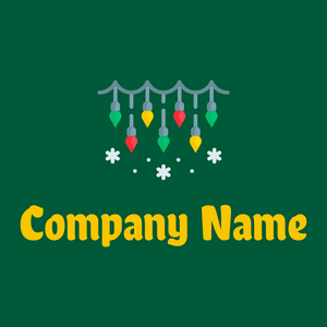 Christmas lights on a British Racing Green background - Categorieën
