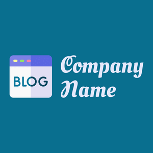 Blog on a Dark Cerulean background - Business & Consulting