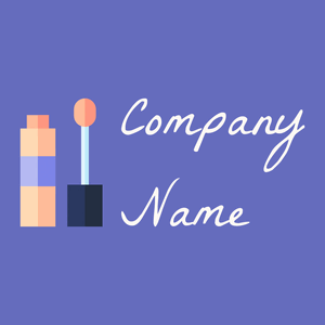 Concealer logo on a Chetwode Blue background - Moda & Belleza