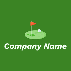 Golf logo on a Bilbao background - Games & Recreation