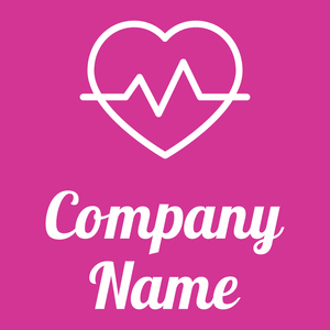 Cardio logo on a pink background - Medizin & Pharmazeutik