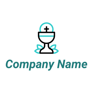 Chalice logo on a White background - Abstract