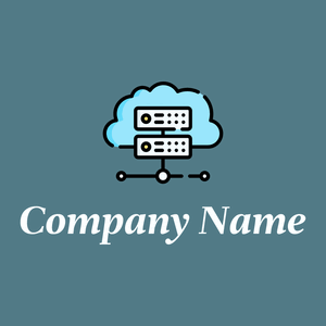 Cloud server on a Paradiso background - Tecnologia