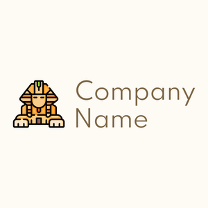 Sphinx logo on a Floral White background - Abstracto