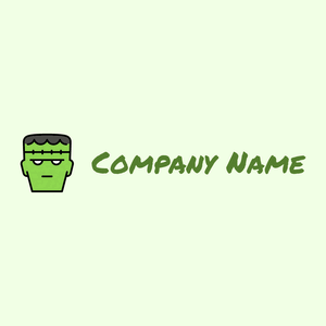 Frankenstein logo on a Honeydew background - Entertainment & Kunst