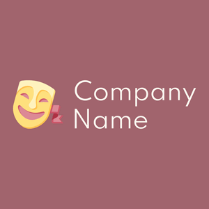 Comedy logo on a Turkish Rose background - Juegos & Entretenimiento