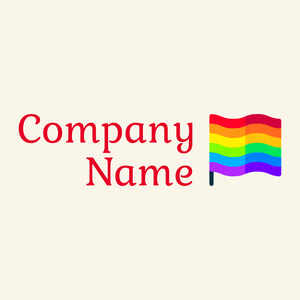 Pride logo on a Beige background - Comunidad & Sin fines de lucro