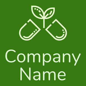 Phytotherapy logo on a Forest Green background - Médicale & Pharmaceutique