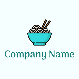 Chinese food on a Azure background - Alimentos & Bebidas