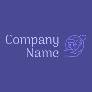 Baby logo on a Governor Bay background - Kinderen & Kinderopvang