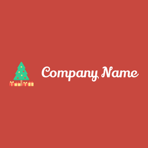 Shamrock Christmas tree on a Grenadier background - Caridade & Empresas Sem Fins Lucrativos