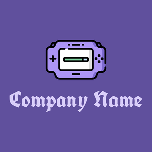 Portable console logo on a Governor Bay background - Abstrait