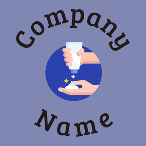 Hand cream logo on a Ship Cove background - Mode & Schoonheid