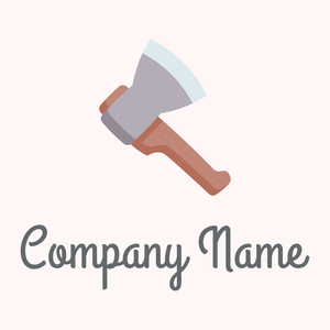 Axe on a Snow background - Divertissement & Arts