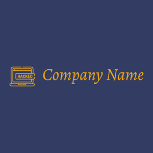 Hacked logo on a Bay Of Many background - Internet