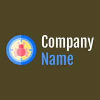 Bug logo on a Madras background - Computadora