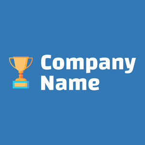 Grandis Trophy on a Curious Blue background - Arte & Entretenimiento