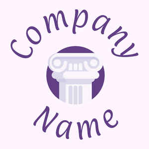 Column logo on a Lavender Blush background - Entretenimento & Artes