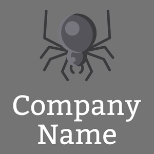 Spider logo on a Dolphin background - Animais e Pets