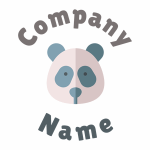 Panda on a White background - Abstrakt