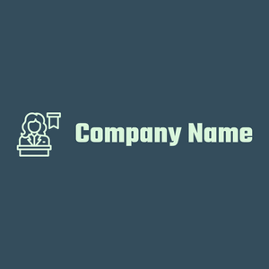 Woman logo on a Cello background - Politiques