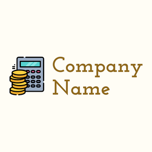 Accounts calculator logo on a pale background - Negócios & Consultoria