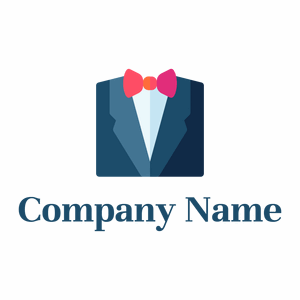 Bow Suit logo on a White background - Moda & Belleza