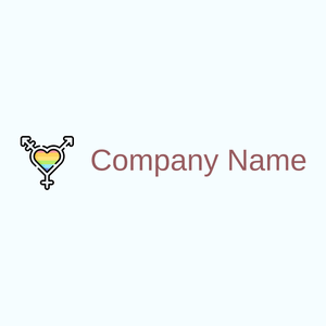 Lgbt logo on a Azure background - Comunidad & Sin fines de lucro