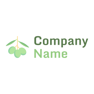 Olive logo on a White background - Agriculture