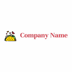 Taco logo on a White background - Abstrato