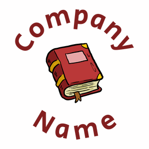 Medium Carmine Book on a White background - Venta al detalle