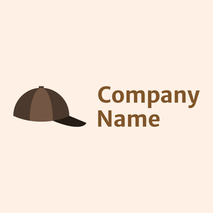Brown cap logo on a beige background - Mode & Schönheit